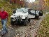 Gil (Left) and Mike and Donna's YJ